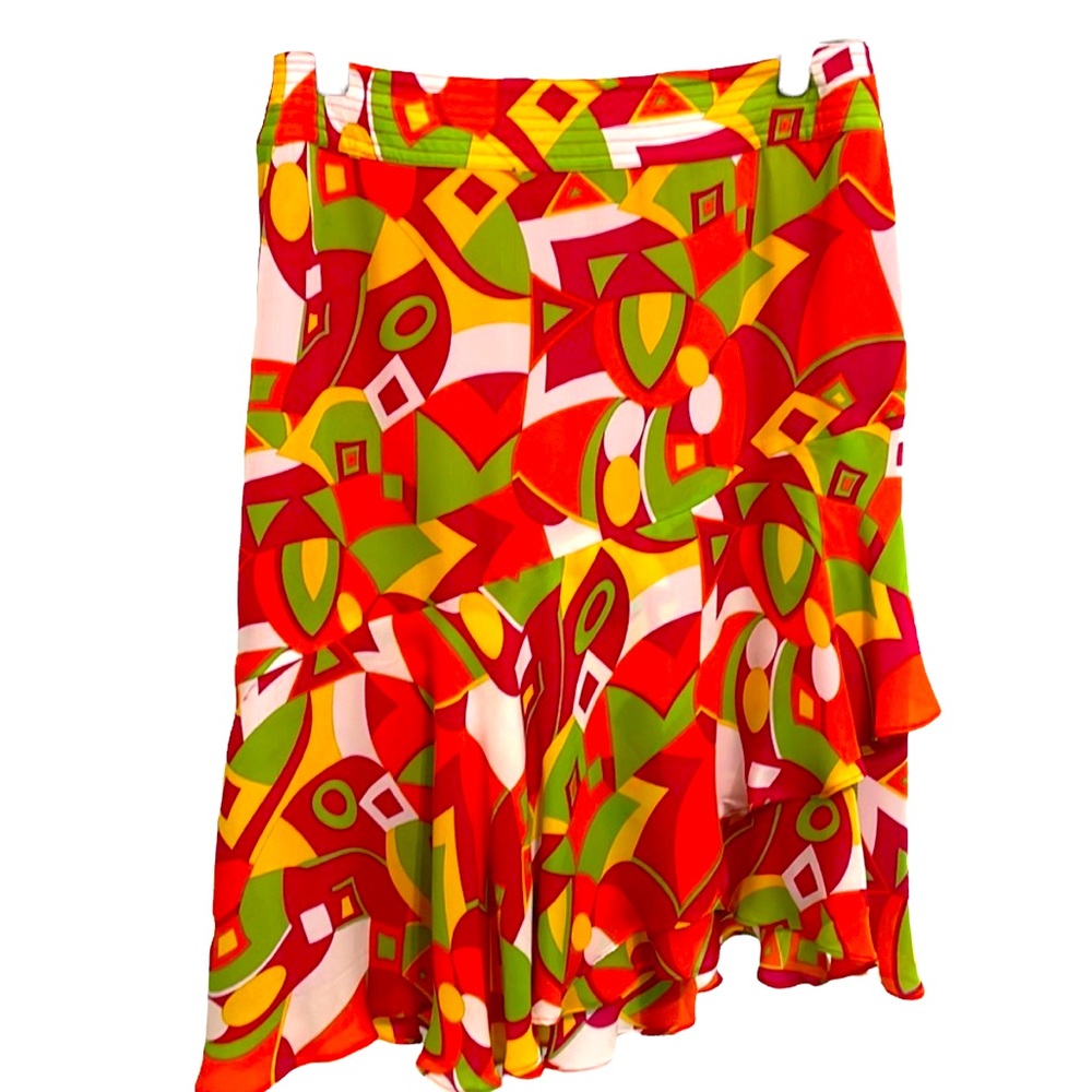 JULIANA Vintage bright colored skirt, size 4, VGC